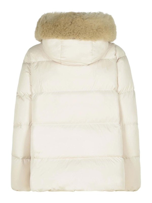 MONCLER: Kurze Daunenjacken online - Daunenjacke - Beige