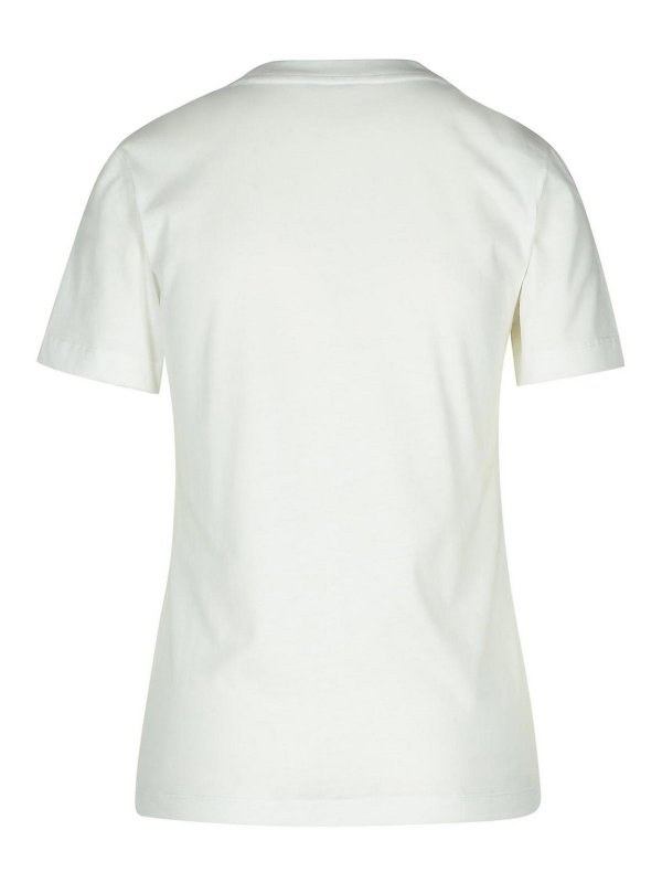 MONCLER: T-shirts online - T-Shirt - Blanc