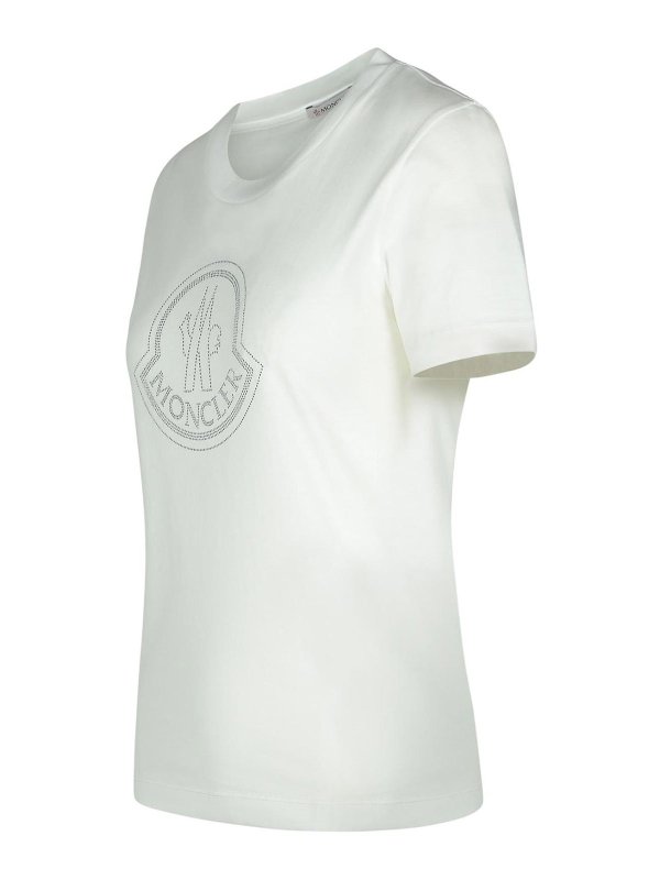 The Best Shops MONCLER: T-shirts - T-Shirt - Blanc