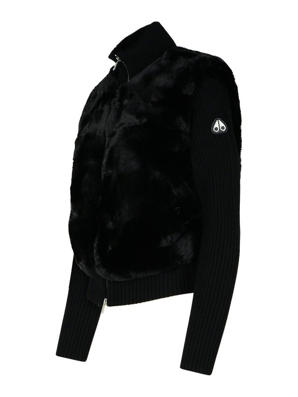 The Best Shops MOOSE KNUCKLES: Sweatshirts und Pullover - Sweatshirt - Schwarz