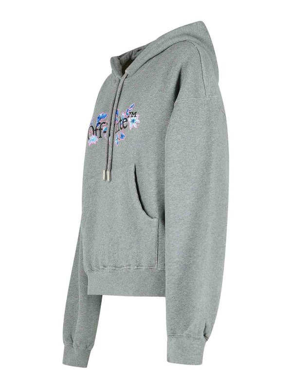 The Best Shops OFF-WHITE: Sudaderas y suéteres - Sudadera - Gris