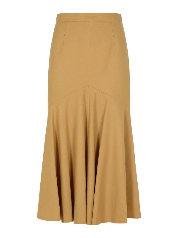 PATOU: Jupes midi et au genou - Jupe Midi - Beige