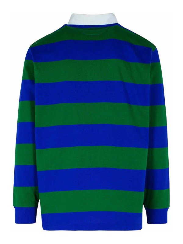 POLO RALPH LAUREN: polo shirts online - Rugby Green Cotton Polo Shirt