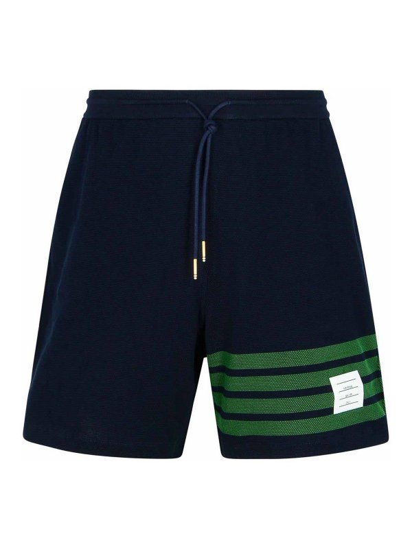 THOM BROWNE: Hosen Shorts - Shorts - Dunkelblau