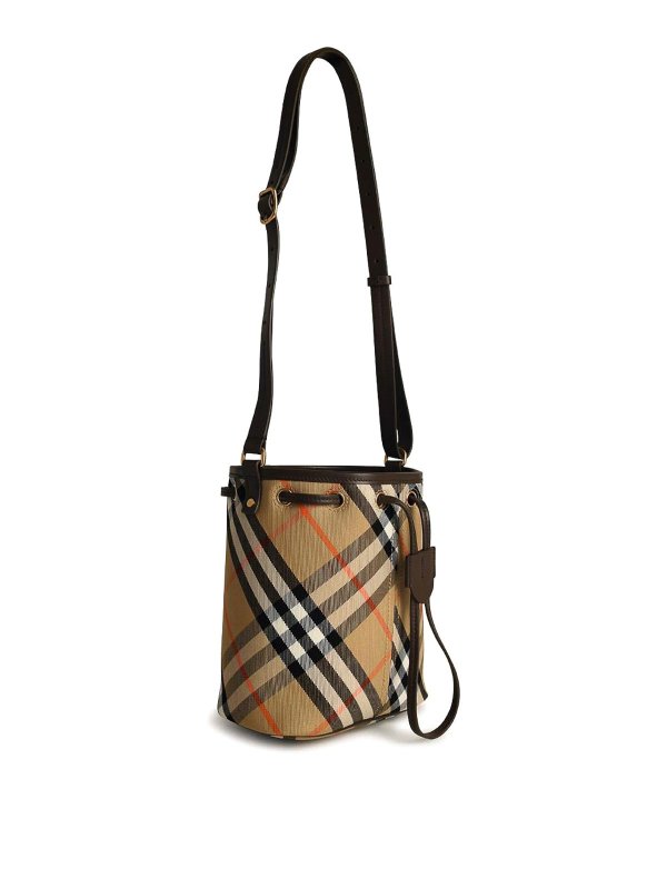 BURBERRY: Secchielli online - Borsa A Secchiello Beige