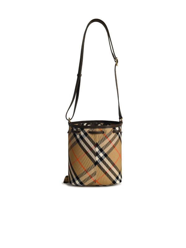 The Best Shops BURBERRY: Secchielli - Borsa A Secchiello Beige