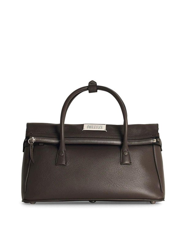 Maison Margiela: クロスボディバッグ - クロスボディバッグ - グレー