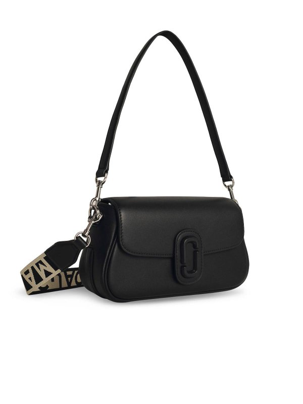 MARC JACOBS: cross body bags online - Clover Black Leather Bag