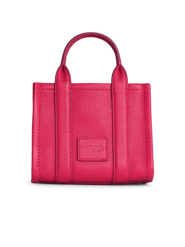 The Best Shops MARC JACOBS: shopper - La borsa Mini Tote in pelle fucsia