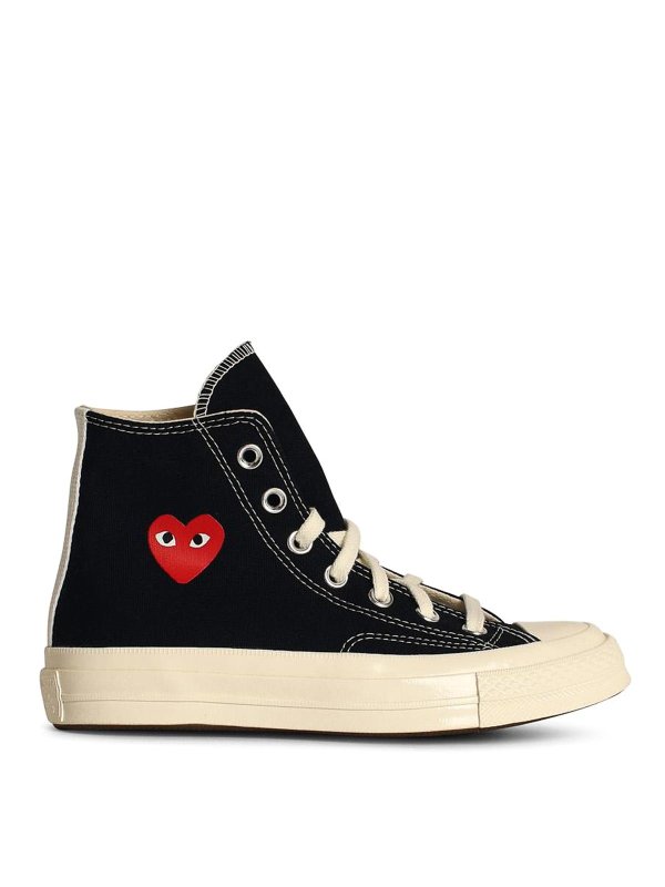 COMME DES GARCONS: Chaussures de sport - Baskets - Noir