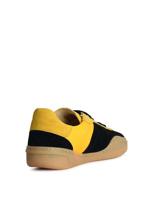 The Best Shops Acne Studios: trainers - Bars Yellow Leather Sneakers