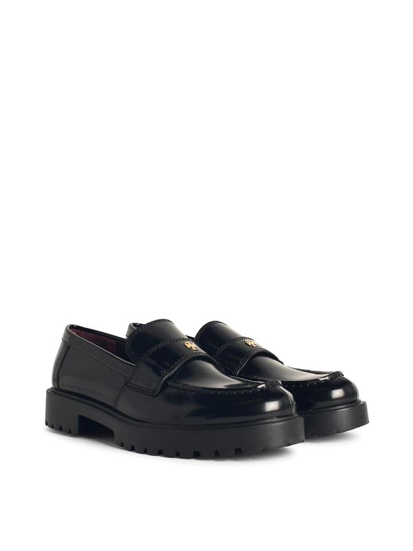 TORY BURCH: Mocassins & Chaussures bateau online - Mocassins - Noir