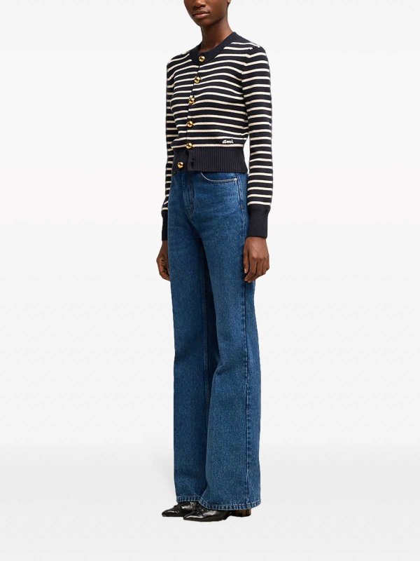 The Best Shops AMI PARIS: カーディガン - カーディガン - ダークブルー