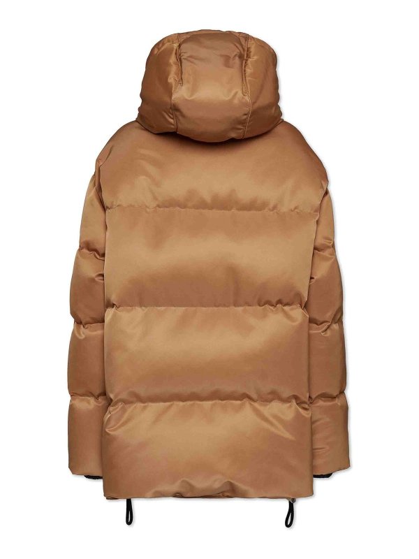 DSQUARED2: short coats online - Quilted Hooded Coat