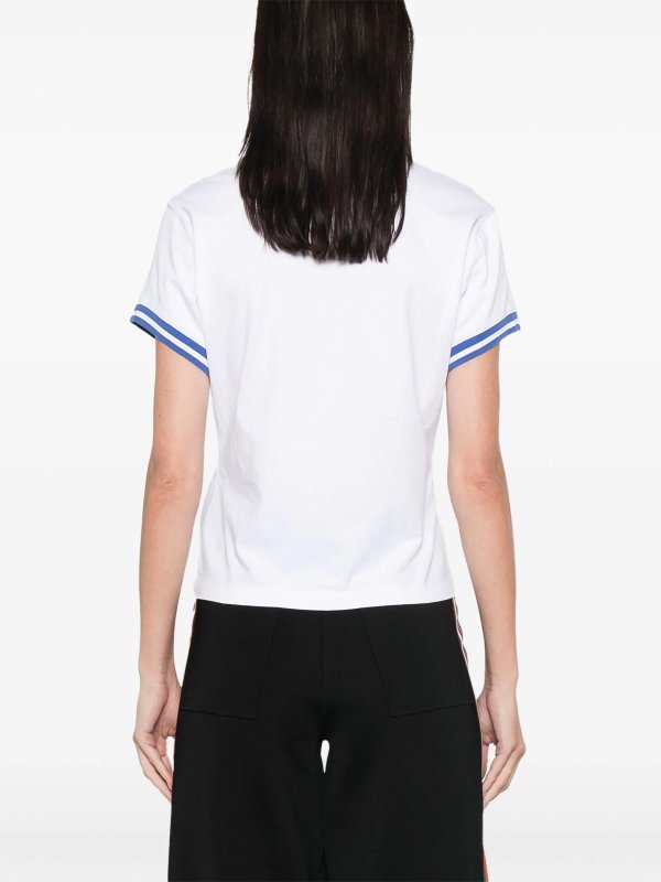 Striped 90S Logo-Print T-Shirt shop online: OFF-WHITE