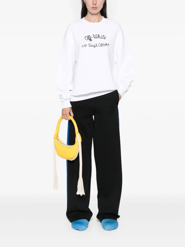 OFF-WHITE: スウェット＆セーター online - スウェットシャツ/セーター - 白