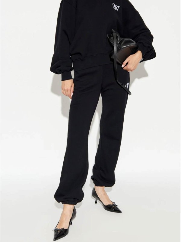 OFF-WHITE: Pantalones deportivos online - Pantalones Deportivos - Blanco