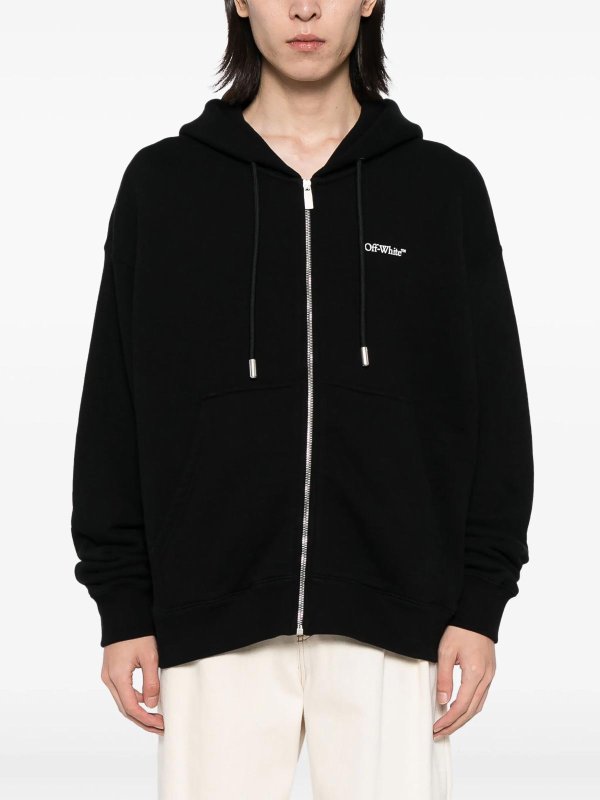 Off-White スウェットシャツ/セーター - 黒|OMBE015F24FLE0011001