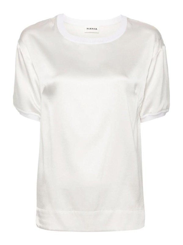 P.A.R.O.S.H.: T-shirts - T-Shirt - Blanc