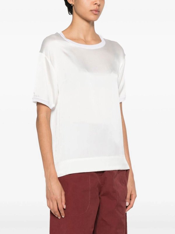 The Best Shops P.A.R.O.S.H.: T-shirts - T-Shirt - Blanc