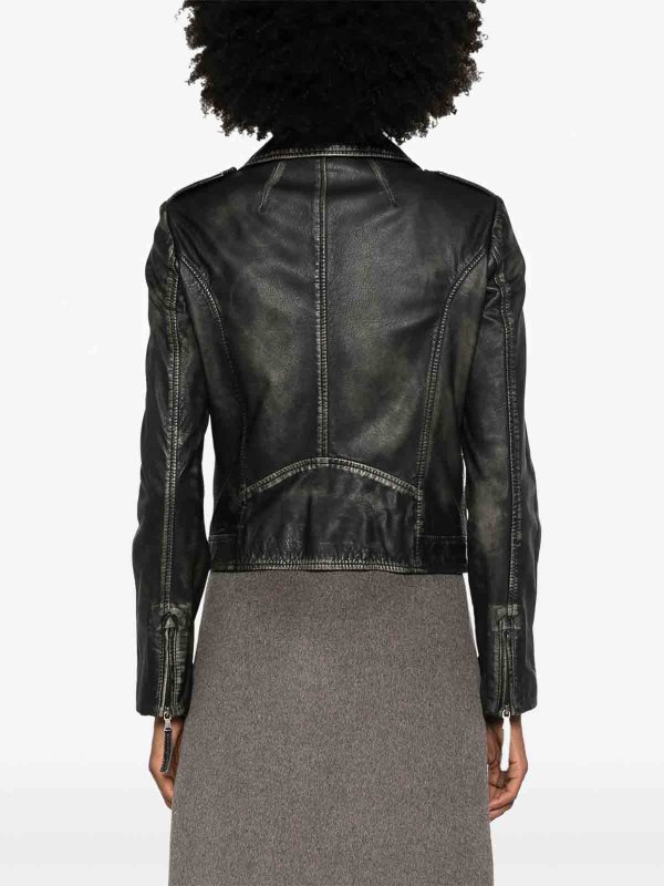 Maverick Leather Jacket shop online: P.A.R.O.S.H.