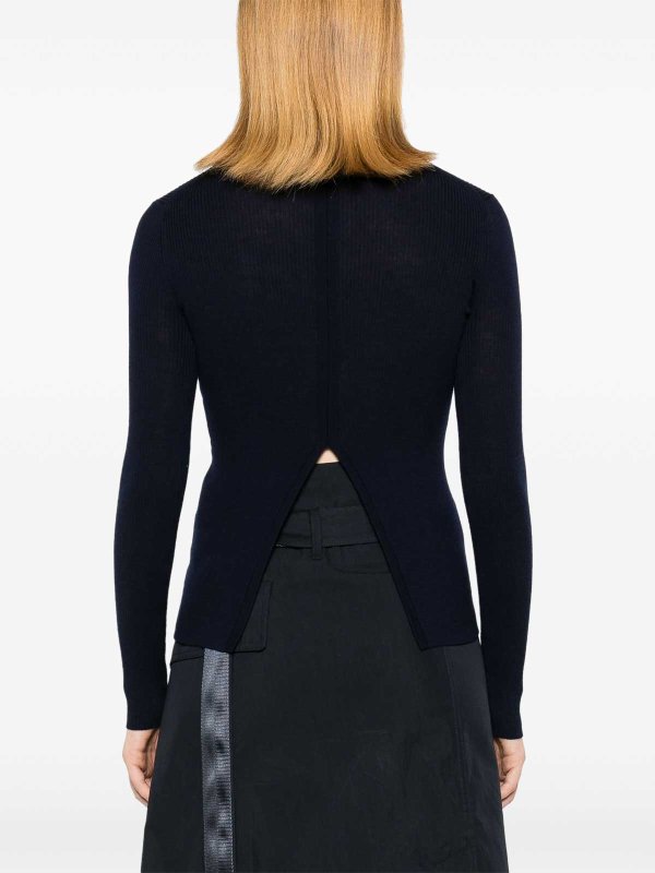 Rollkragenpullover - Blau shop online: P.A.R.O.S.H.