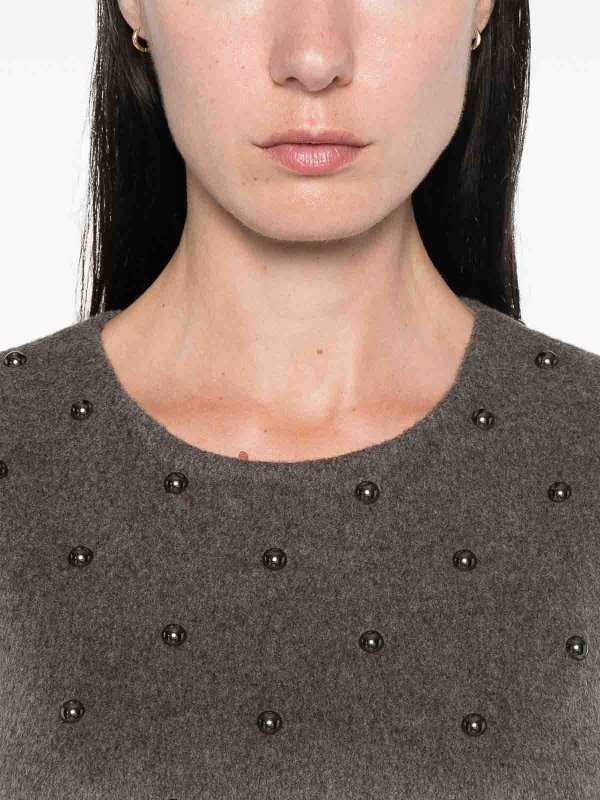 P.A.R.O.S.H. buy online Bleak Stud-Embellished Dress