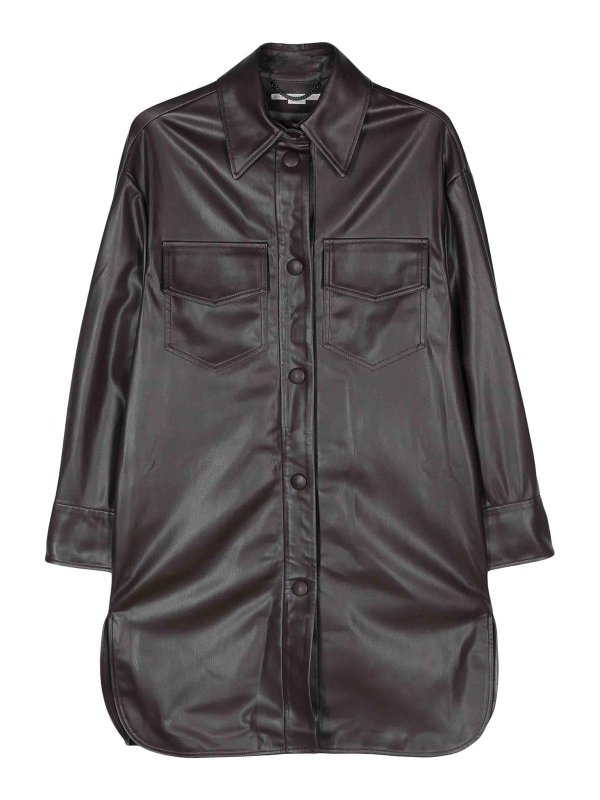 STELLA McCARTNEY: Camisas - Camisa - Marrón