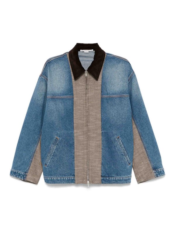 STELLA McCARTNEY: Vestes en denim - Veste En Jean - Bleu