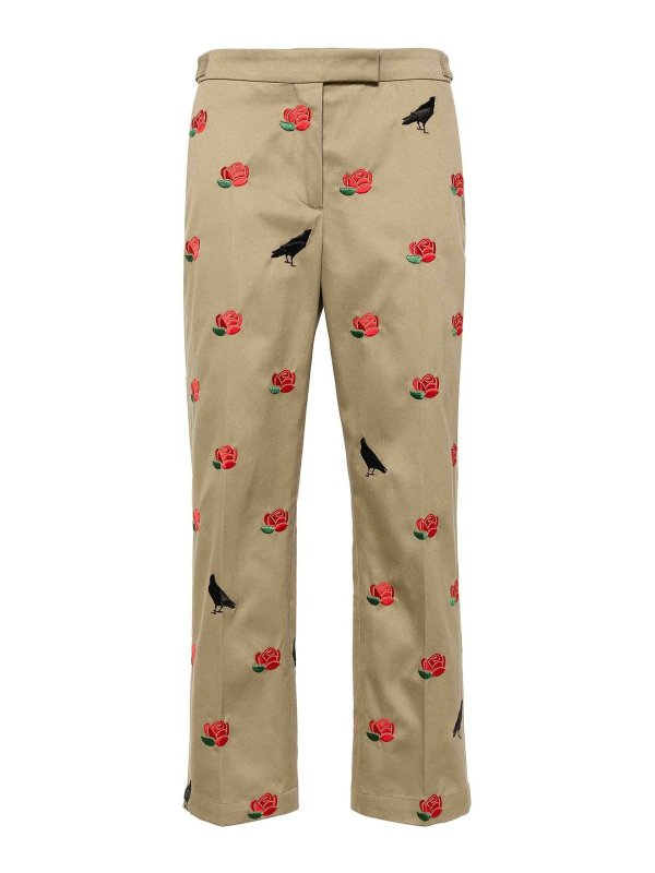 THOM BROWNE: Casual Hosen - Casual Hose - Camel