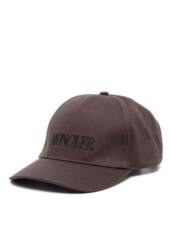 MONCLER: Chapeaux - Chapeau - Marron