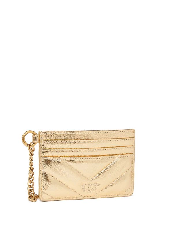 Pinko: Portefeuilles online - Portefeuilles - Or
