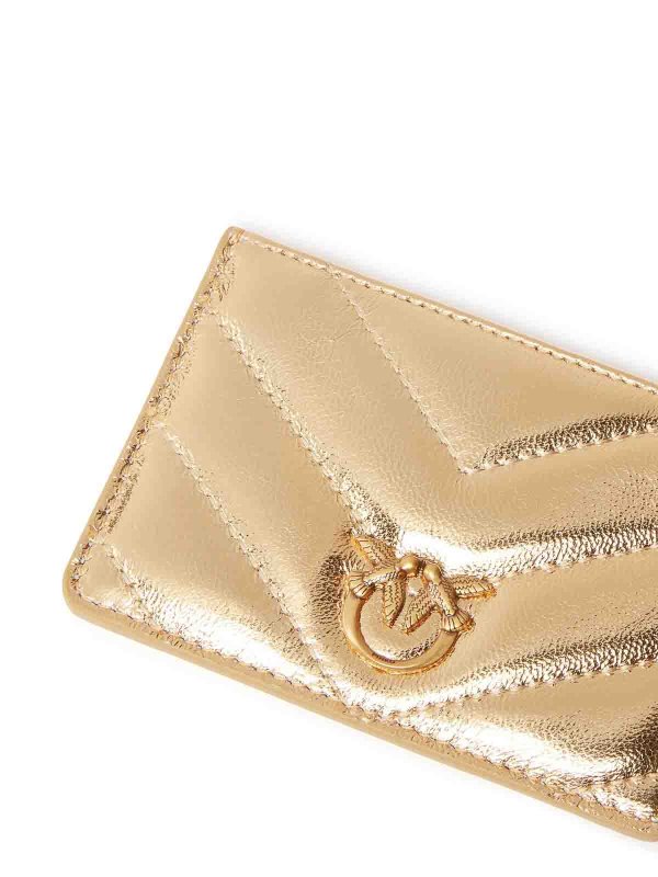 Portefeuilles - Or shop online: Pinko