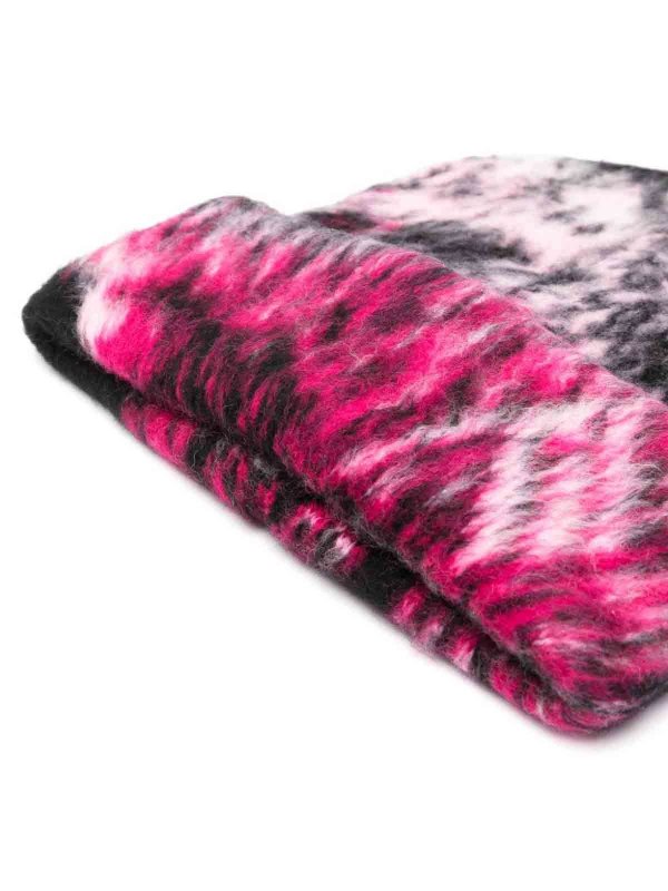 The Attico: berretti online - Berretto con stampa astratta