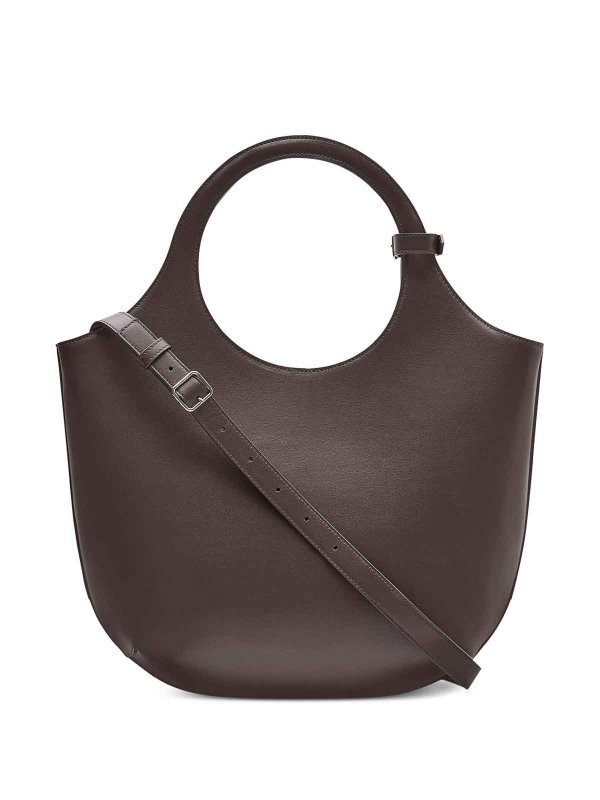 The Best Shops Courreges: totes bags - Medium Holy Leather Tote Bag