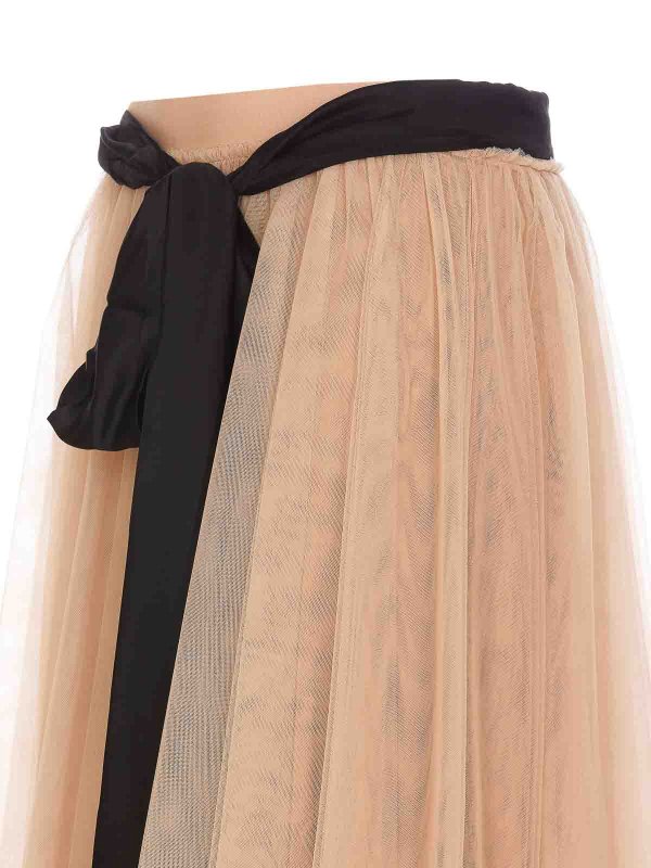 The Best Shops ANIYE BY: ニーレングススカート＆ミディ丈 - 膝丈/ミディスカート - ヌードカラー