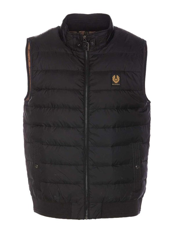 BELSTAFF: Chalecos - Chaleco - Negro