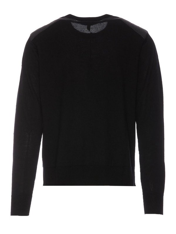 BELSTAFF: Strickpullover mit Rundhalsausschnitt online - Rundhalspullover - Schwarz