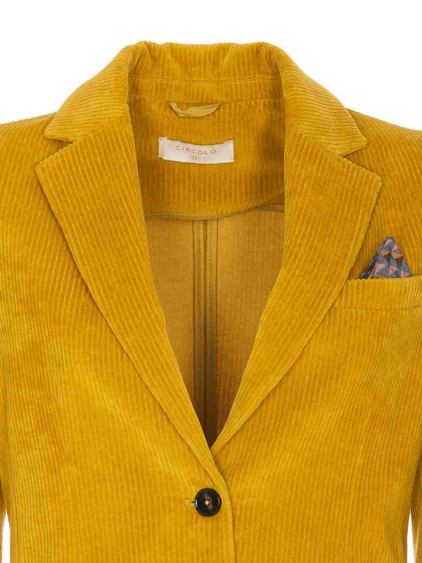 W Blazer Corduroy Jacket shop online: CIRCOLO 1901