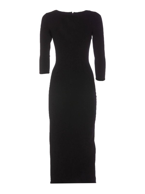 DOLCE & GABBANA: マキシドレス online - マキシドレス - 黒