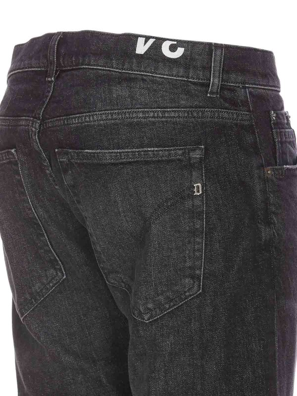 The Best Shops DONDUP: ブーツカットジーンズ - ブーツカットジーンズ - 黒