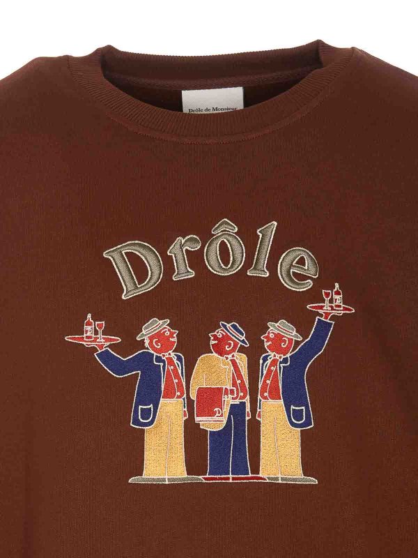 Felpa Le Crillon shop online: DRÔLE DE MONSIEUR