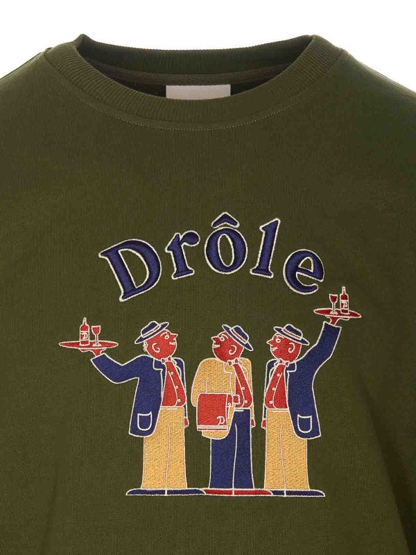Sweat-Shirts - Vert shop online: DRÔLE DE MONSIEUR