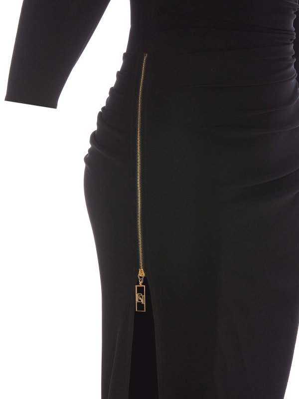 The Best Shops ELISABETTA FRANCHI: Vestidos media pierna - Vestido Midi - Negro