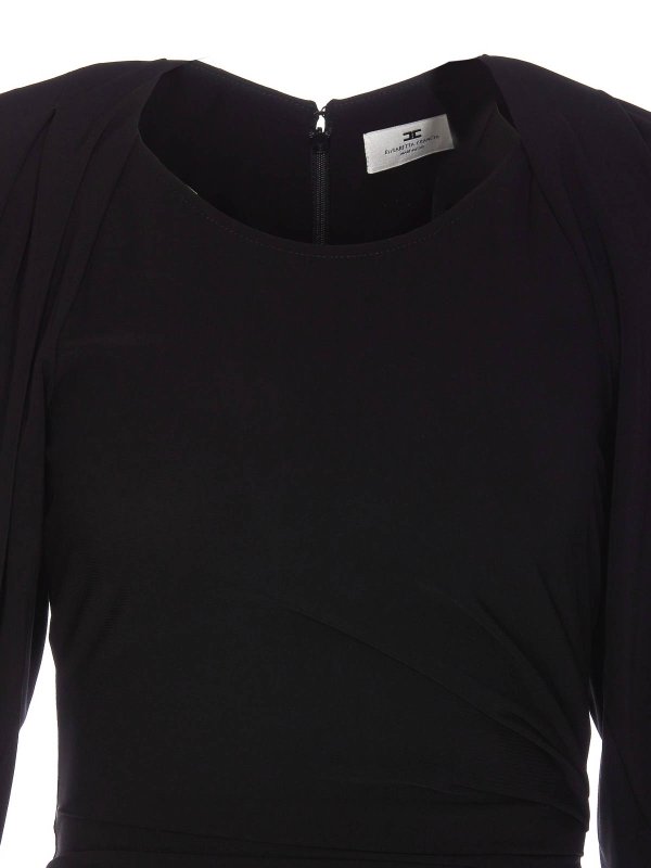 Vestido Midi - Negro shop online: ELISABETTA FRANCHI