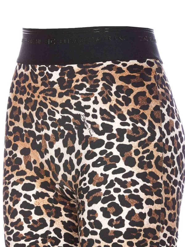 The Best Shops ELISABETTA FRANCHI: Leggings - Leggins - Beis