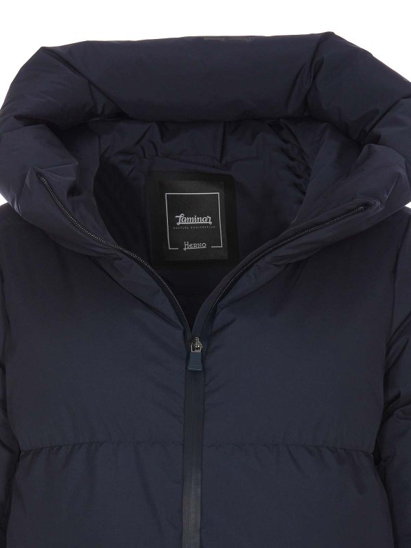 Piumino Laminar Blu shop online: HERNO