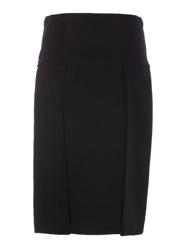 KHAITE: Knee length skirts & Midi online - Black Kidd Skirt