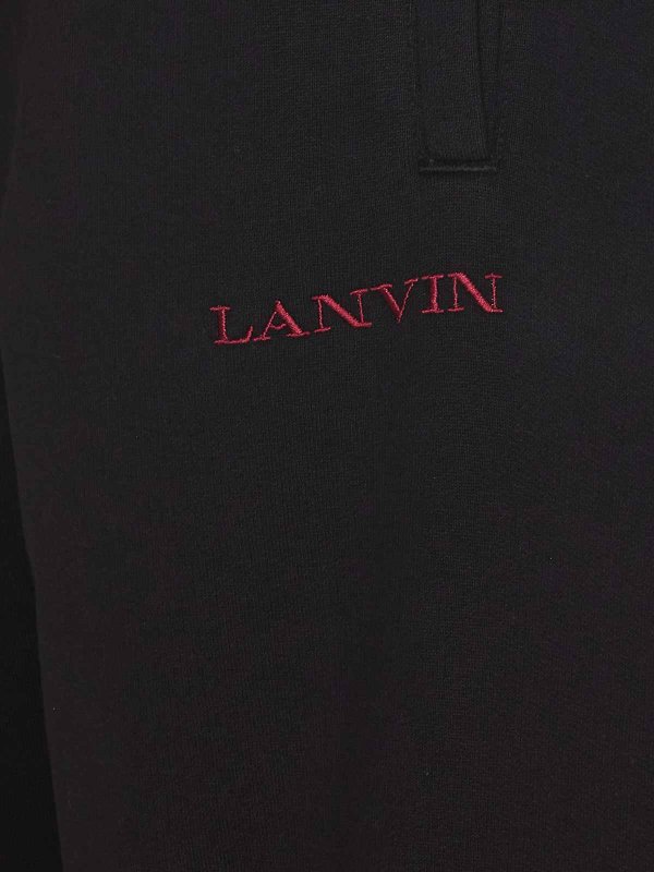 The Best Shops LANVIN: トラウザーショーツ - ショートパンツ - 黒