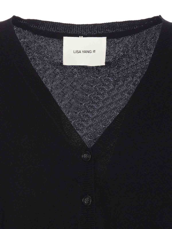 カーディガン - 黒 shop online: LISA YANG